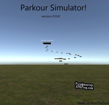 Русификатор для Parkour Simulator 0.0.6