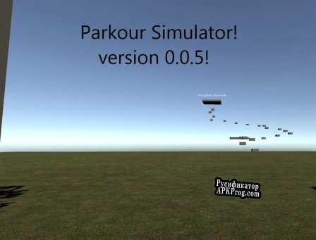 Русификатор для Parkour Simulator Version 0.0.5