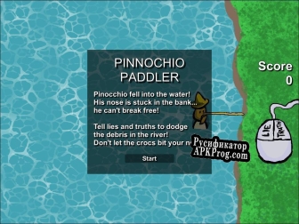 Русификатор для Pinocchio Paddler