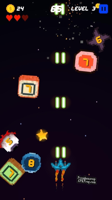 Русификатор для Pixel Space Blast