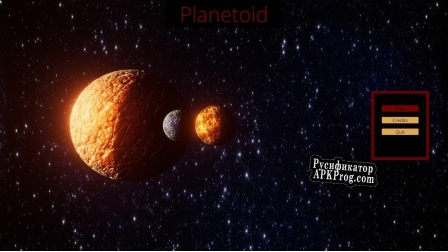 Русификатор для Planetoid (itch) (eaur)