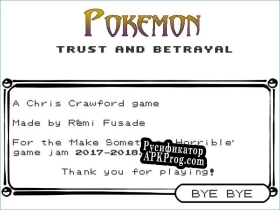 Русификатор для Pokemon Trust  Betrayal