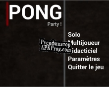 Русификатор для Pong Party