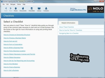 Русификатор для Quicken Legal Business Pro