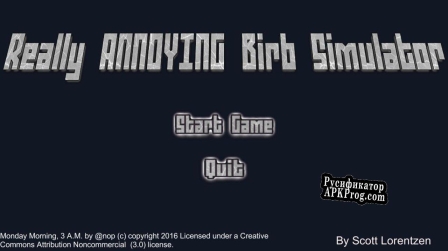 Русификатор для Really ANNOYING Birb Simulator