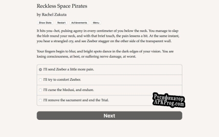 Русификатор для Reckless Space Pirates