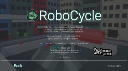 Русификатор для RoboCycle