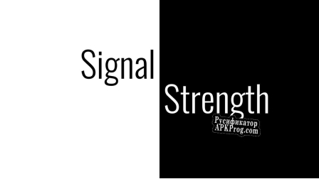 Русификатор для Signal Strength