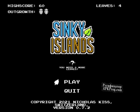 Русификатор для Sinky Islands