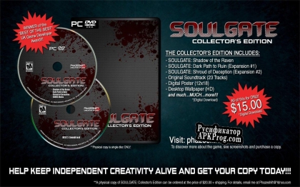 Русификатор для SOULGATE Collectors Edition