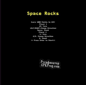 Русификатор для Space Rocks 2 Player