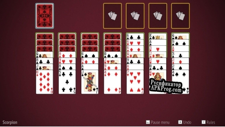 Русификатор для Spider Solitaire Collection