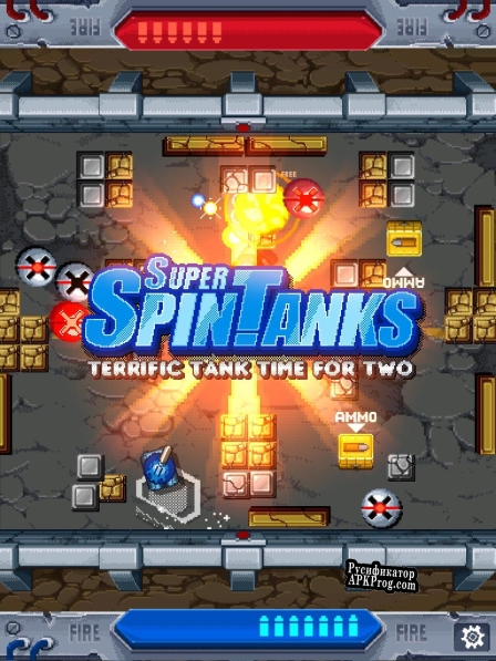 Русификатор для SUPER SPIN TANKS