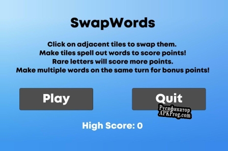 Русификатор для SwapWords