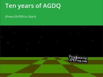 Русификатор для Ten years of AGDQ