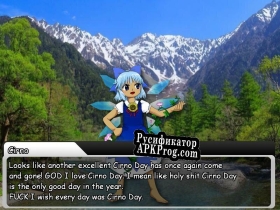 Русификатор для The Best Cirno Day