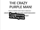 Русификатор для The Crazy Purple Man (Parody Game)