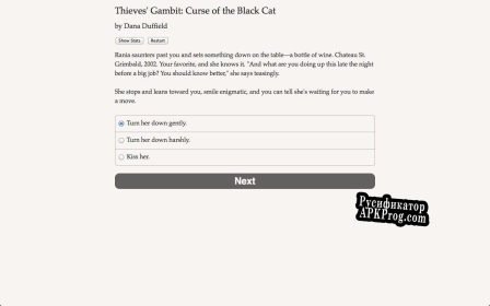 Русификатор для Thieves Gambit The Curse of the Black Cat