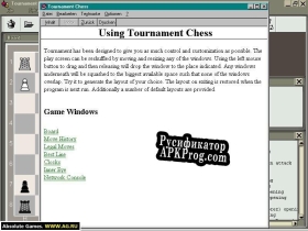 Русификатор для Tournament Chess