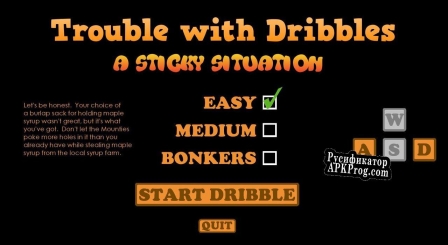 Русификатор для Trouble with Dribbles A Sticky Situation