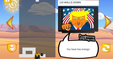 Русификатор для Trumps Great Wall- Build the wall puzzle game
