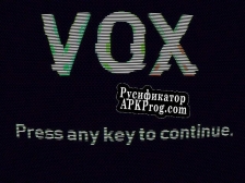 Русификатор для VOX  This is not a game