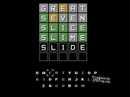 Русификатор для Wordle for Sega Megadrive (ROM)