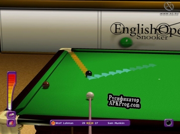 Русификатор для World Championship Snooker 2003